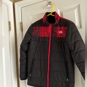 Boys North Face Reversible Winter Coat